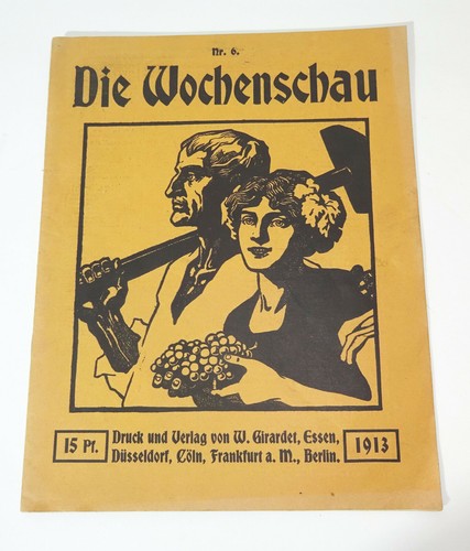 Zeitschrift die wochenschau - zeitschrift,