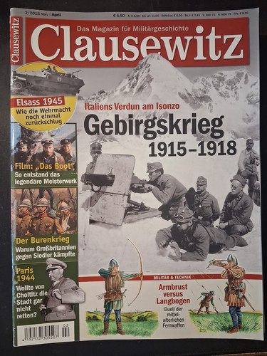 Clausewitz heft 2015 - clausewitz, nr.2/2015
