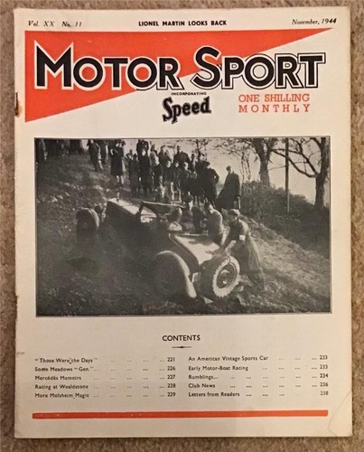Motor sport magazine nov - motor,