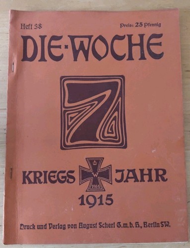 Die woche kriegsjahr - -,