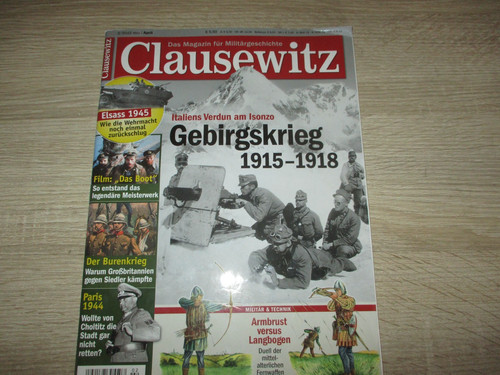 Clausewitz 2015 gebirgskrieg - clausewitz,