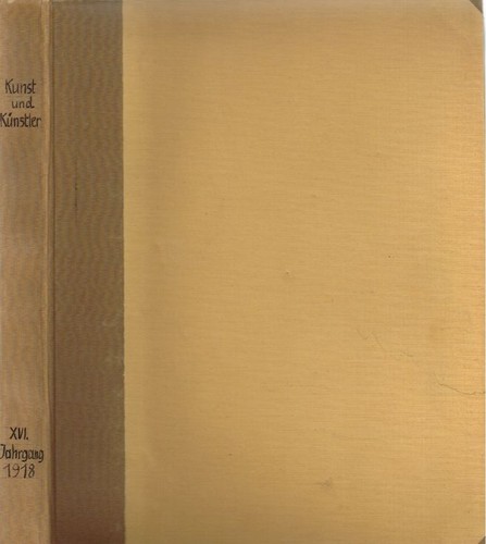 Kunst und künstler jahrgang - und, künstler.