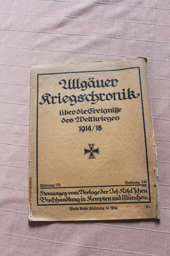 Allgäuer kriegschronik - allgäuer,
